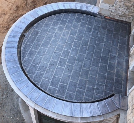 Copper seam dome roof, Buford GA — photo