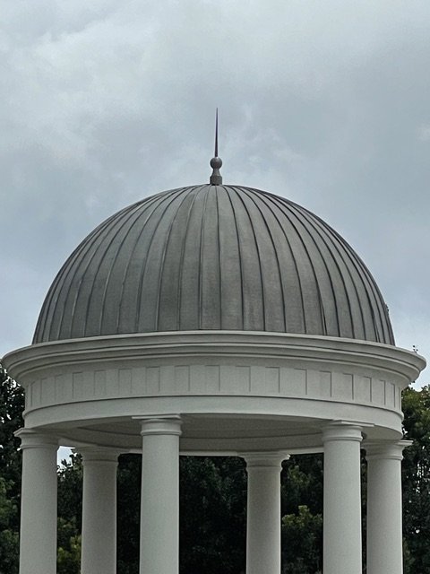 Copper seam dome roof, Buford GA — photo