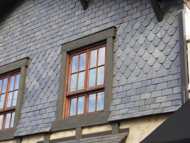 Scalloped slate, Highlands NC — photo