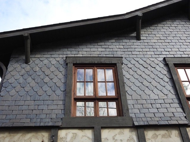Scalloped slate, Highlands NC — photo