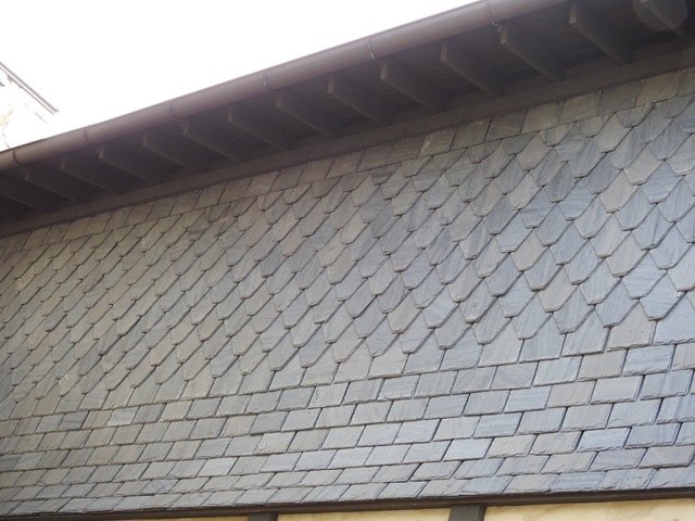 Scalloped slate, Highlands NC — photo