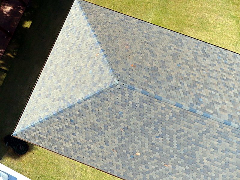 Slate roofs, South Georgia plantation &mdash; photo